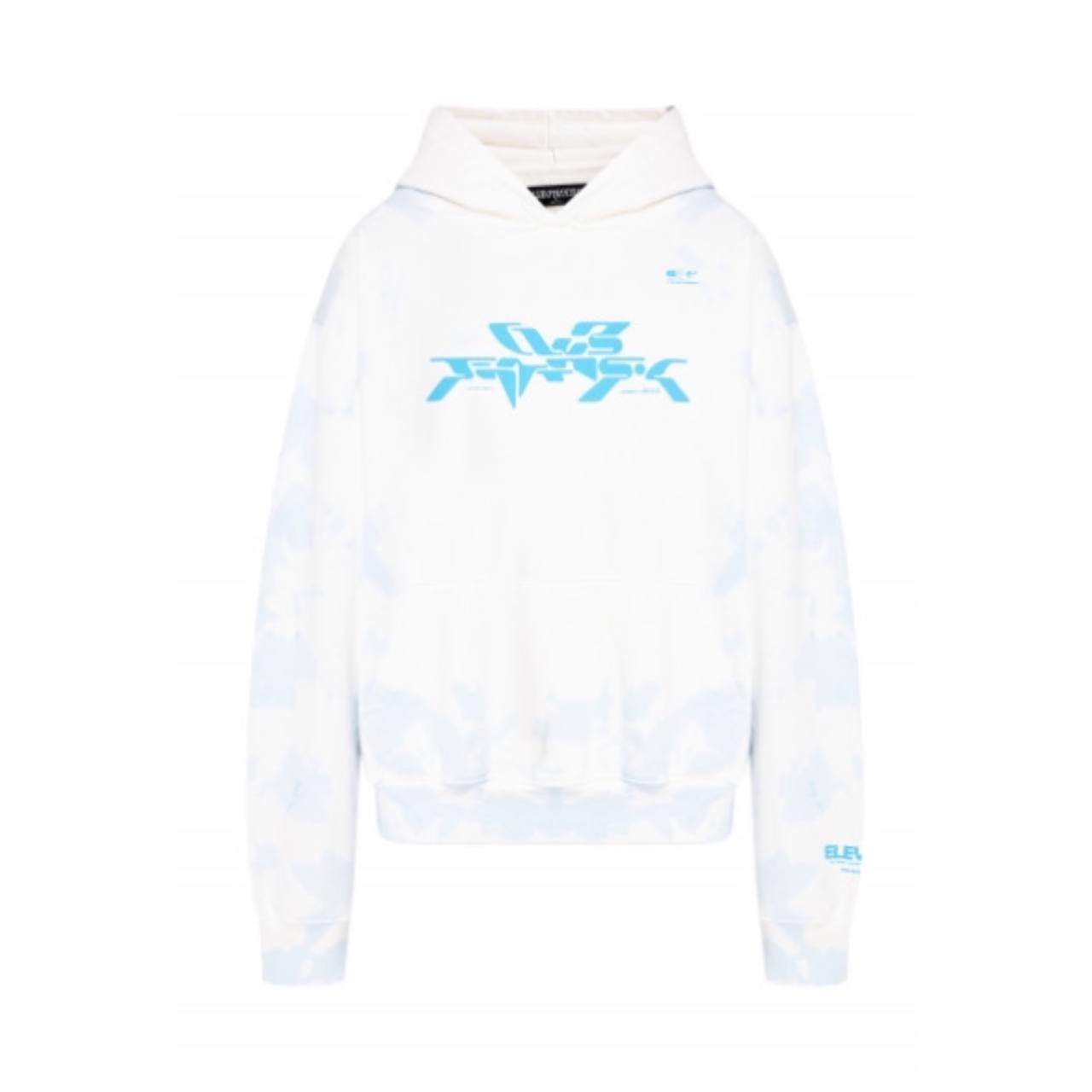 Худі Club Fantasy White Blue Tie-Dye Hoodie - Main Image