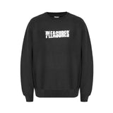 Світшот Pleasures Shattered Logo Black Sweatshirt