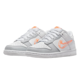 Кросівки Nike Dunk Low SE 3D Swoosh Pure Platinum Total Orange (GS)