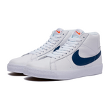 Кросівки Blazer SB Zoom Mid ISO "White-Blue"