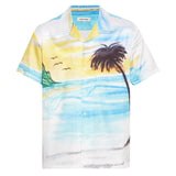 Airbrushed Silk Shirt