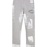 Atelier Sweatpants With Paint Stains Grey