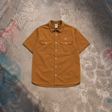 Сорочка Nike SB Short-sleeve Woven Skate Button Down Brown