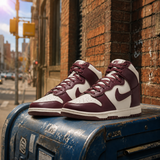 Nike Dunk High Burgundy Crush (W)