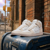 Nike Dunk High Retro PRM Cracked Leather Swoosh