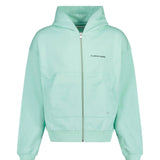 Light Blue Zip-Hoodie