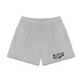 Apteka24x7 Logo Silver Mesh Shorts