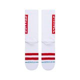 Шкарпетки Stance OG Crew White Red