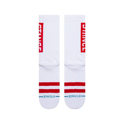 Шкарпетки Stance OG Crew White Red