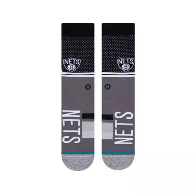 Шкарпетки Stance Brooklyn Nets Crew Shortcut Grey Black