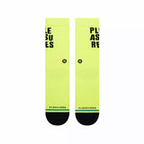 Шкарпетки Stance Pleasures Crew Acid Yellow