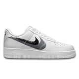 Nike Air Force 1 Low '07 Spray Paint Swoosh White Black