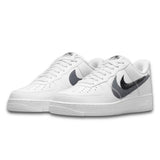 Nike Air Force 1 Low '07 Spray Paint Swoosh White Black