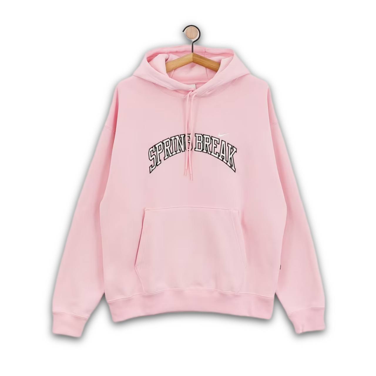 Худі Nike Fleece Pullover Skate Hoodie Pink Agnostic Store