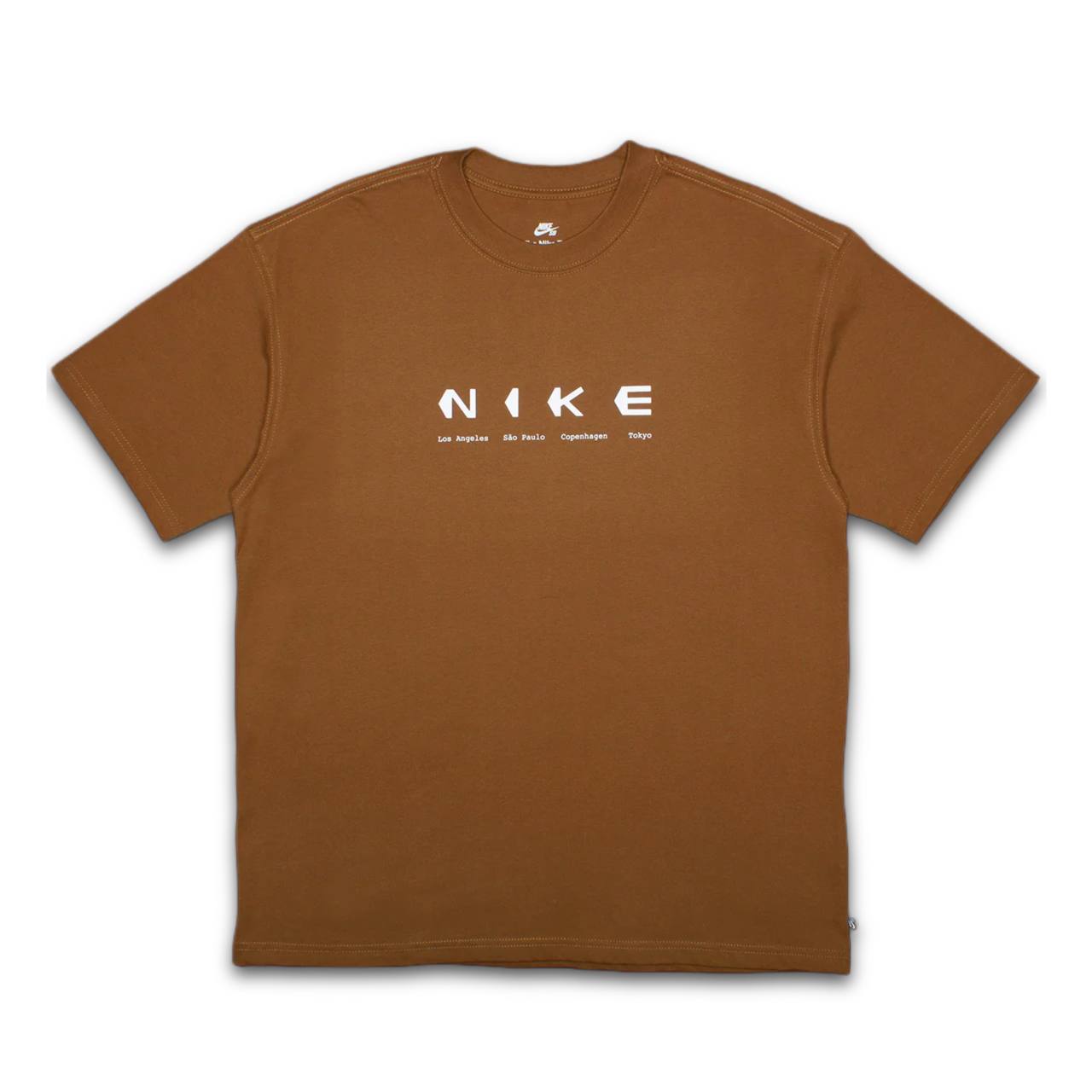 Футболка Nike SB Skate City Info T-Shirt Brown