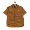 Сорочка Nike SB Short-sleeve Woven Skate Button Down Brown