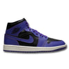 Air Jordan 1 Mid Purple Black (W)