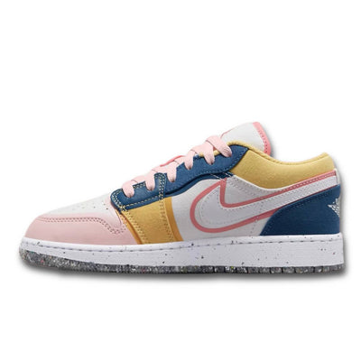 Air Jordan 1 Low SE Multi Canvas (GS)