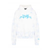 Худі Club Fantasy White Blue Tie-Dye Hoodie