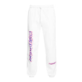 Штани Club Fantasy Purple Pink Script White Sweatpants