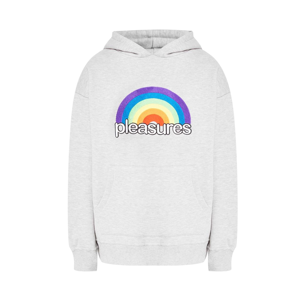 Худі Pleasures Rainbow Classic Grey Hoodie