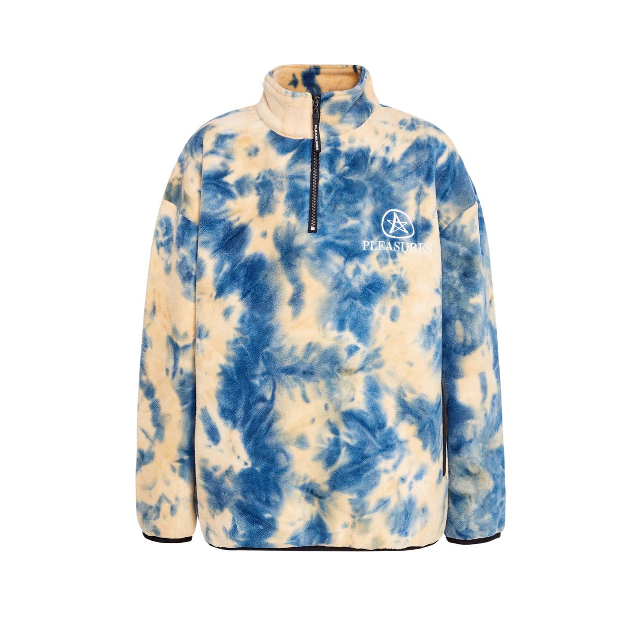 Светр Pleasures Beige Blue Warm Sweater