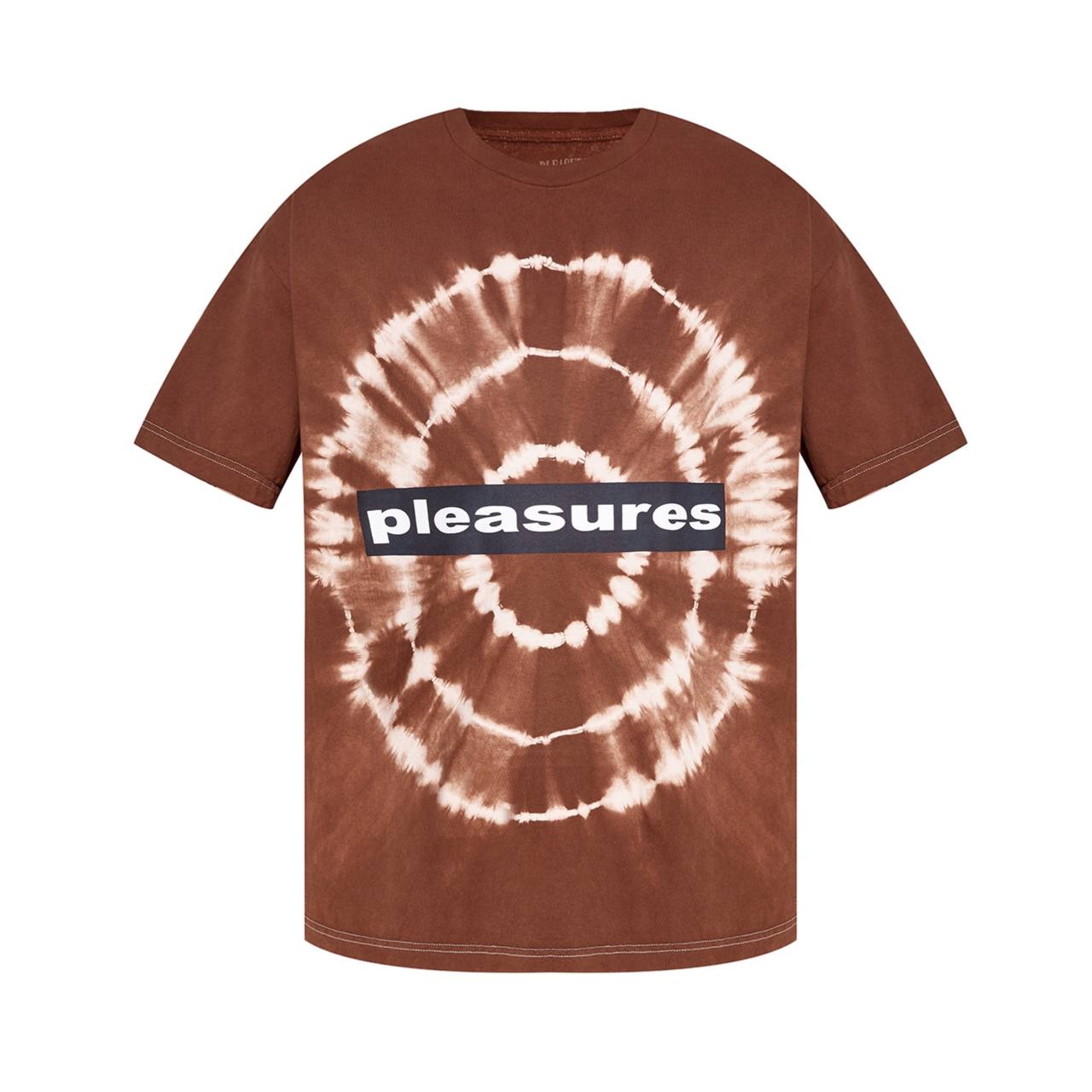 Футболка Pleasures Circle Brown Tee