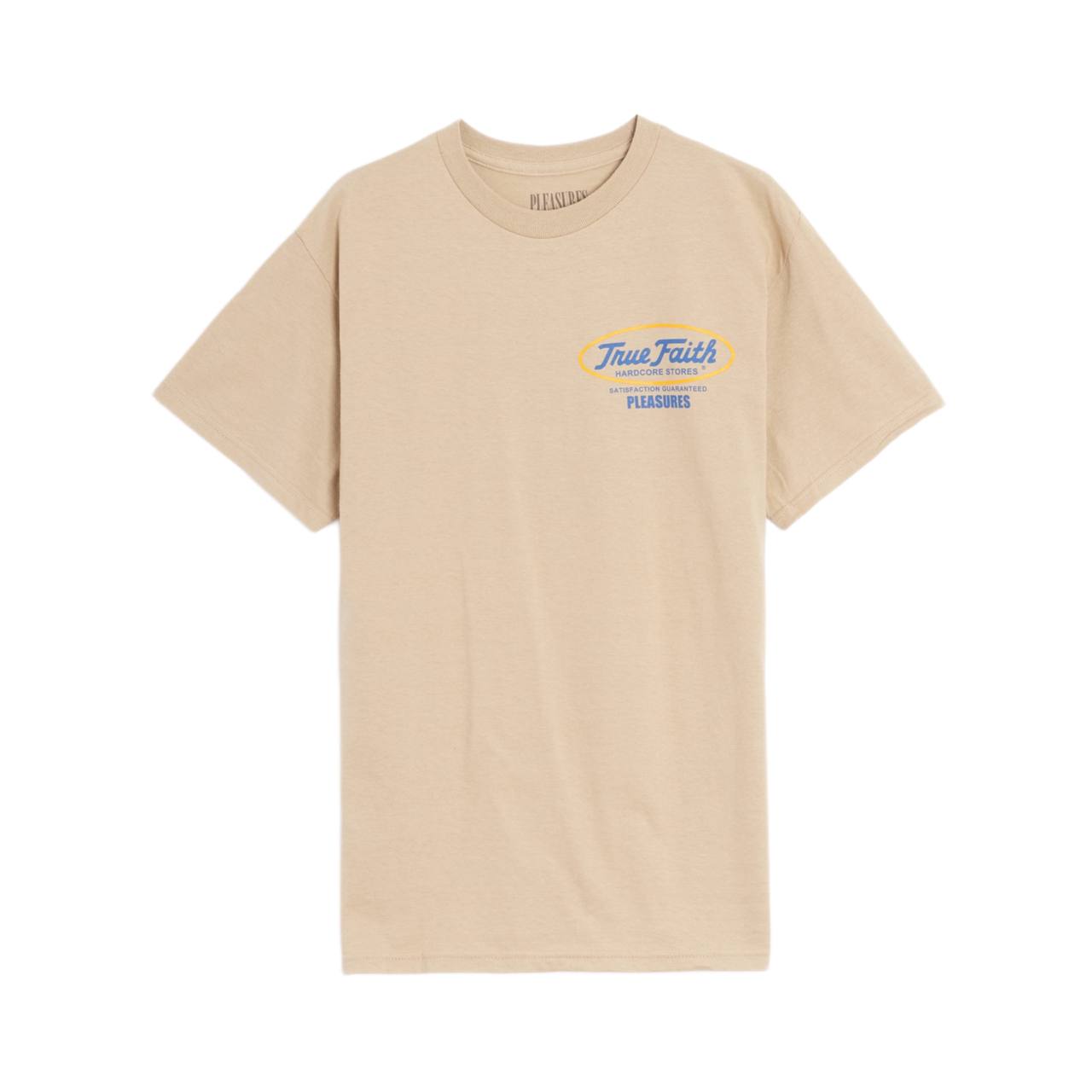 Футболка Pleasures Faith Beige Tee