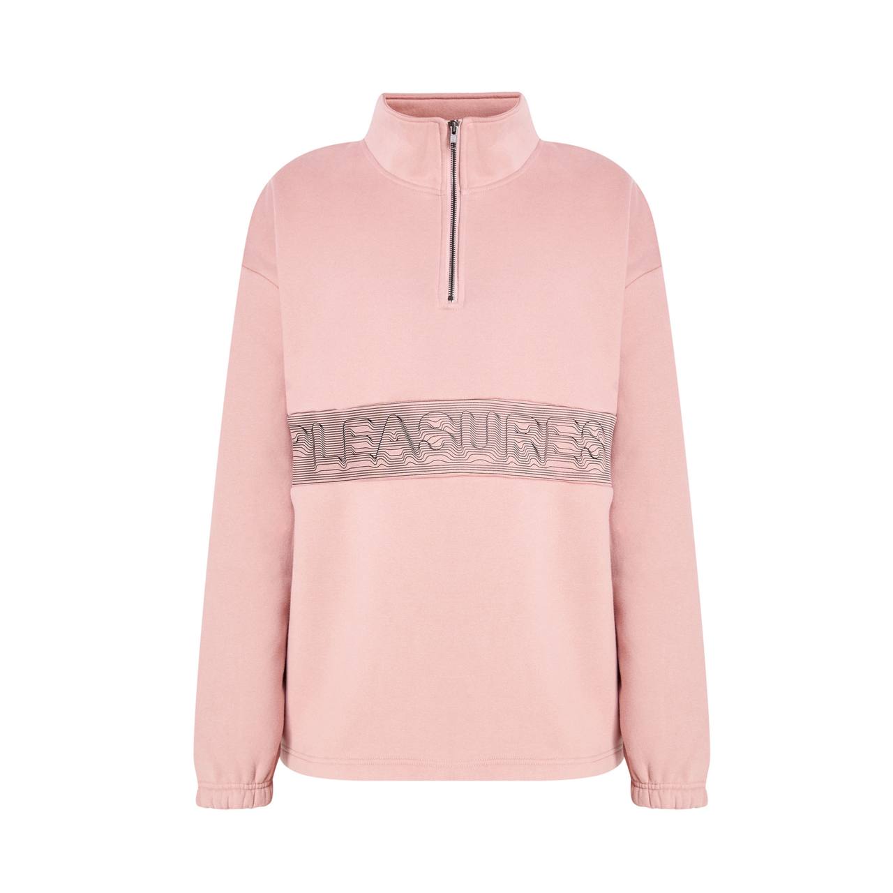 Светр Pleasures Waves Pink Sherpa Sweater