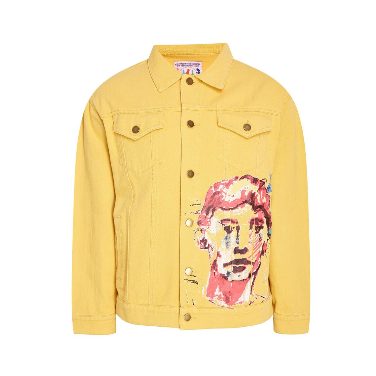 Куртка KidSuper Yellow Denim Jacket
