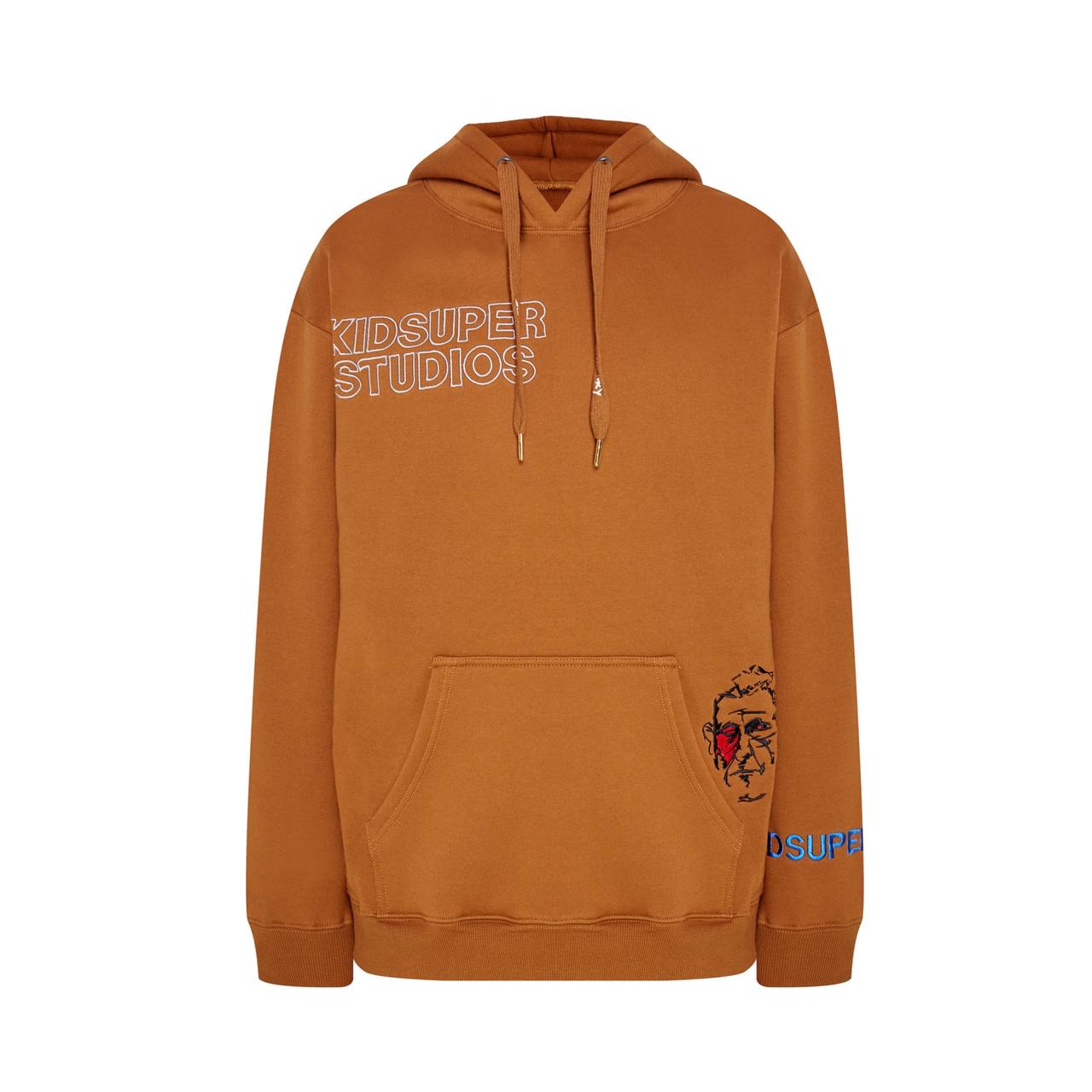 Худі KidSuper Brown Hoodie