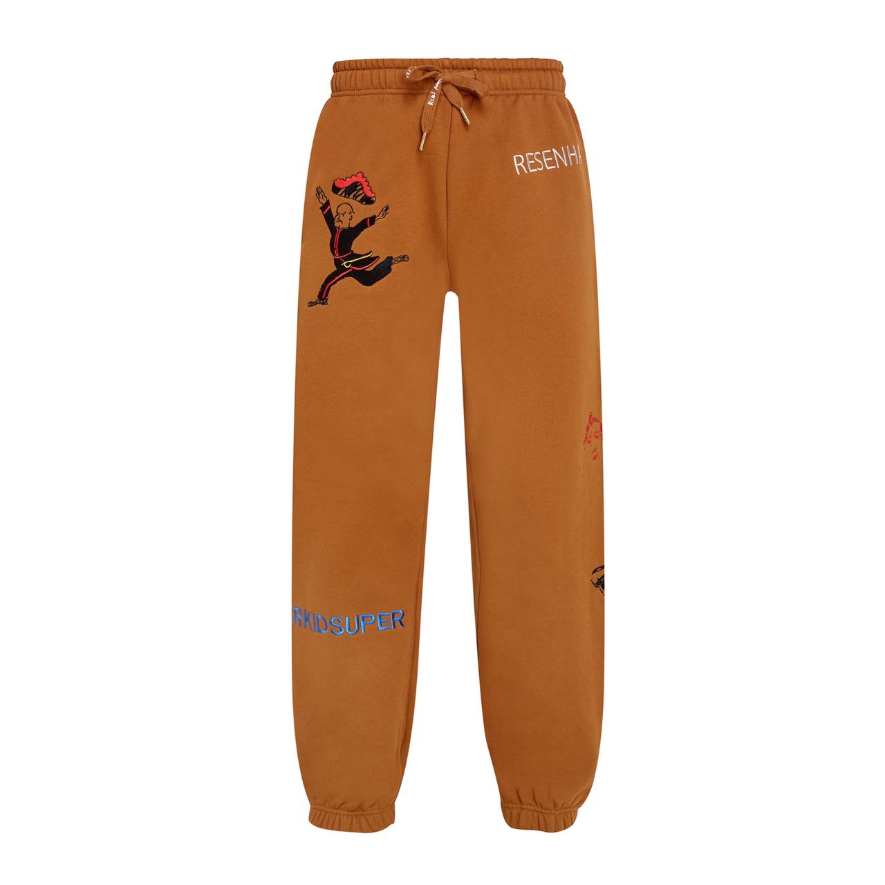 Штани KidSuper Brown Sweatpants