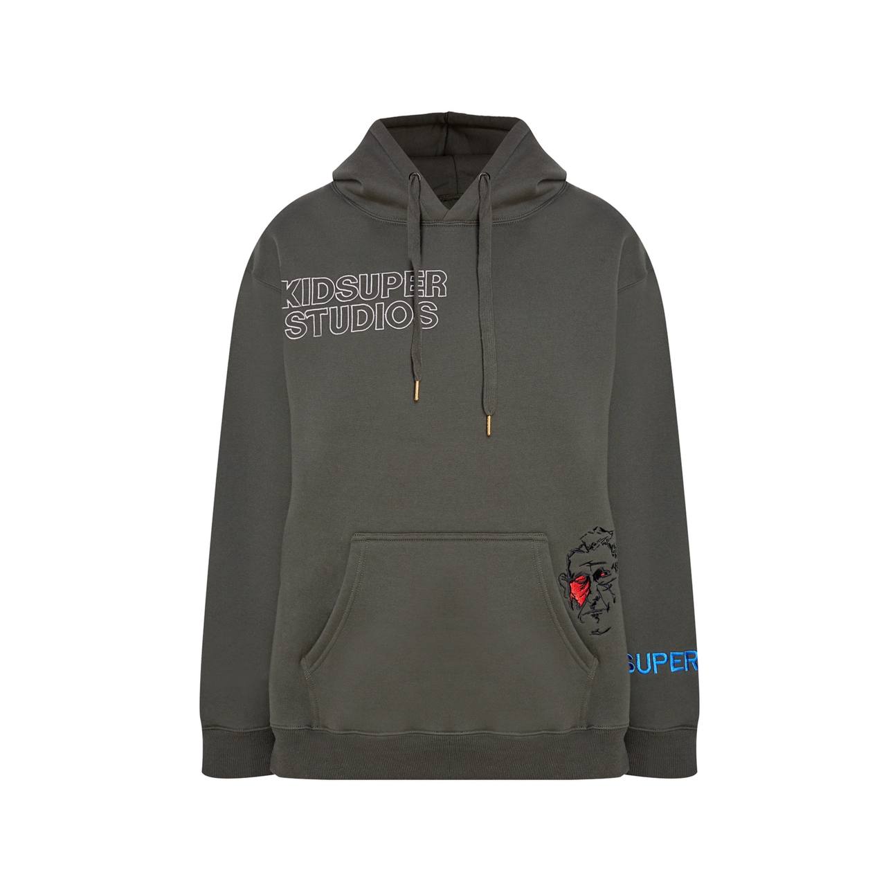 Худі KidSuper Dark Olive Hoodie