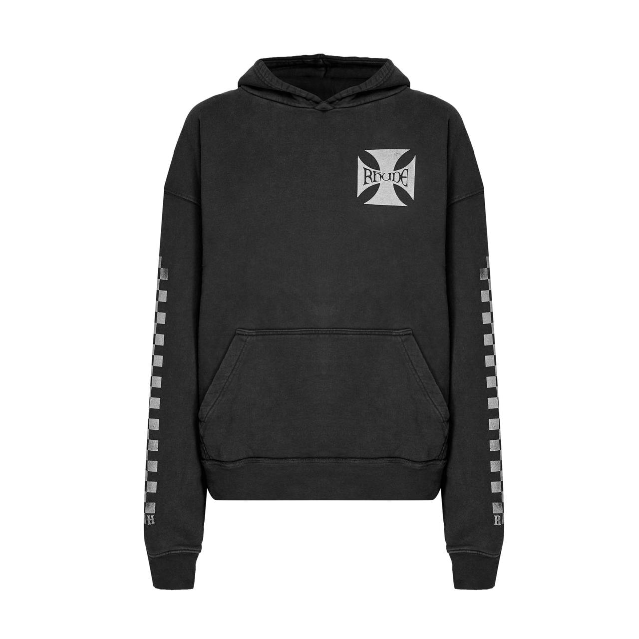 Худі Rhude Vintage Black Hoodie