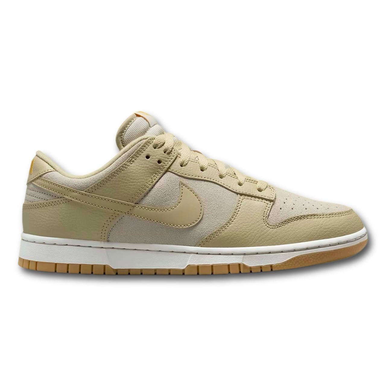 Nike Dunk Low Khaki Suede Gum