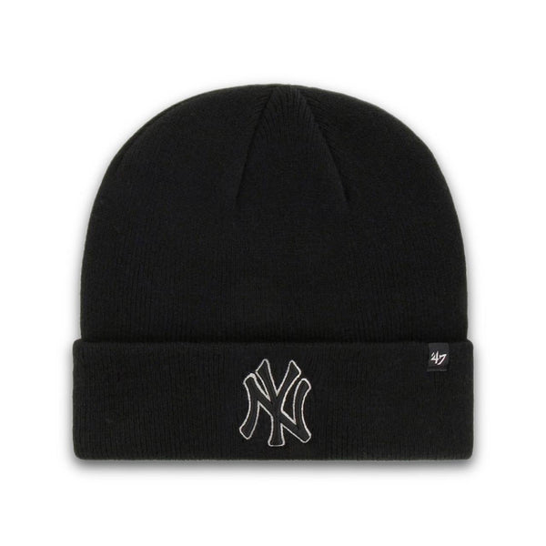 Шапка MLB NY YANKEES RAISED BLACK - Agnostic Store