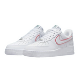 Кросівки Nike Air Force 1 Low Just Do It "White Noble Green Metallic Silver University Red"