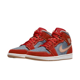 Кросівки Jordan 1 Mid "Denim Red"