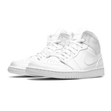 Кросівки Jordan 1 Mid "Triple White 2.0"
