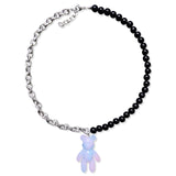 Кольє Bubblegum Bear half chain