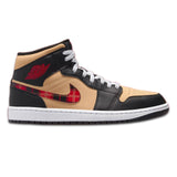 Air Jordan 1 Mid Tartan Swoosh
