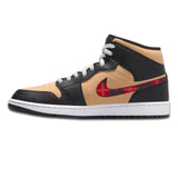 Air Jordan 1 Mid Tartan Swoosh