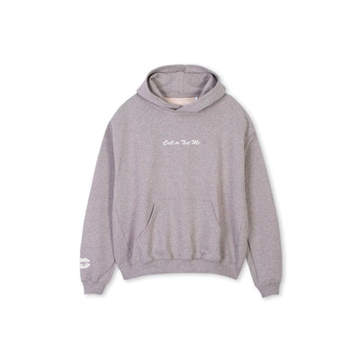 Худі Call or Text Me Grey Marl