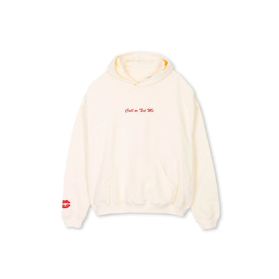 Худі Call or Text Me Cream White
