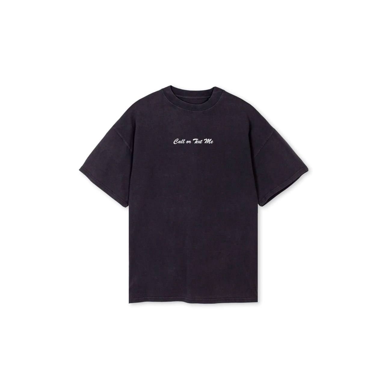 Футболка Call or Text Me Vintage Black