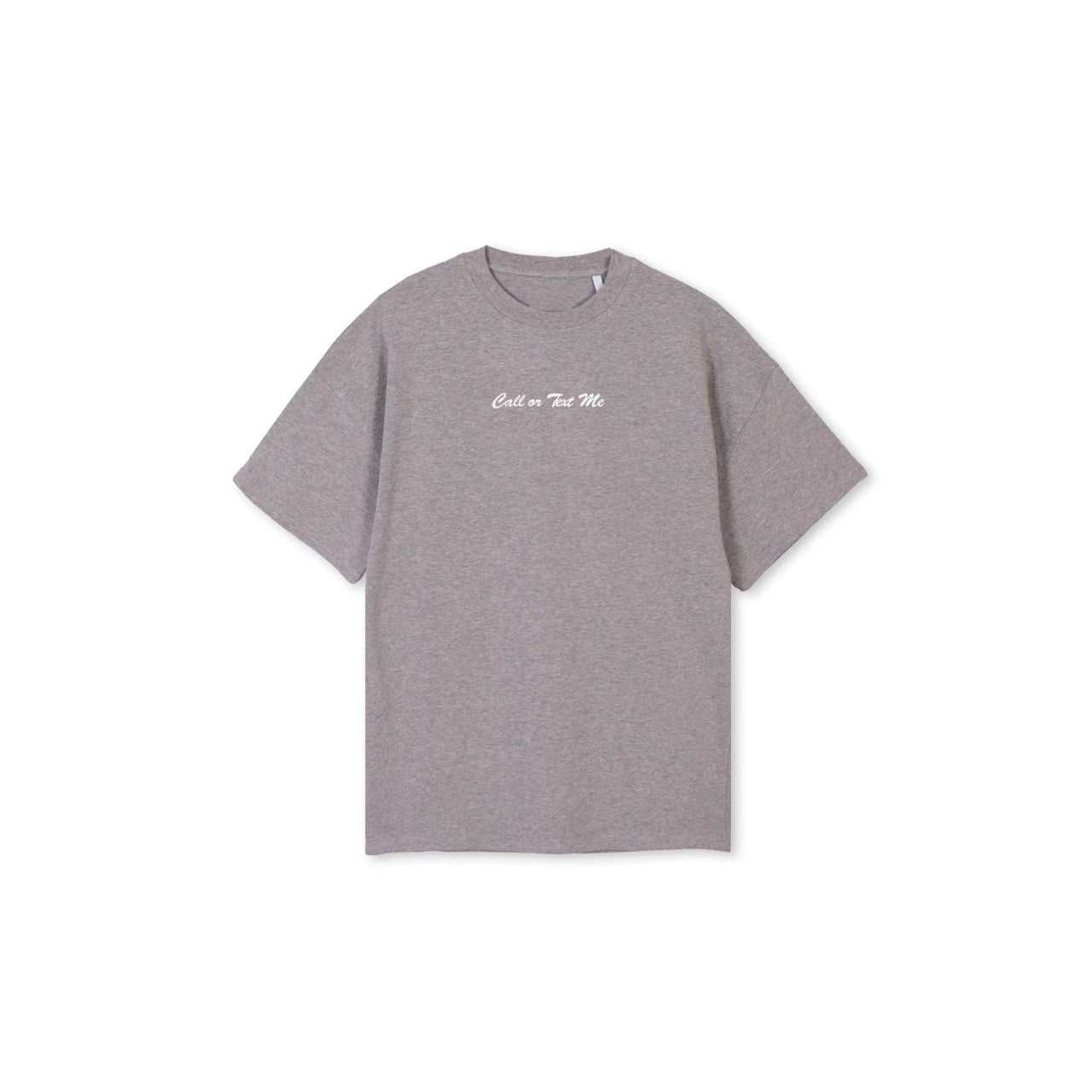 Футболка Call or Text Me Grey Marl