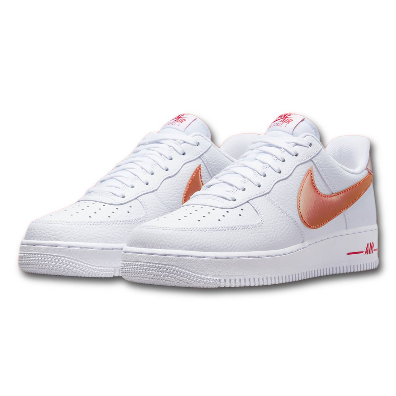 Orange swoosh air force 1 Clearance