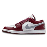 Air Jordan 1 Low White Bordeaux