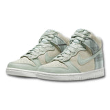 Nike Dunk High SE Tartan Plaid White Light Green (GS)